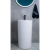 Раковина CeramaLux NB135 напольная, 44x46 см, цвет белая