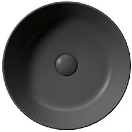 раковина gsi kube x 943526 накладная, ø32 см, ardesia opaco (черный матовый)