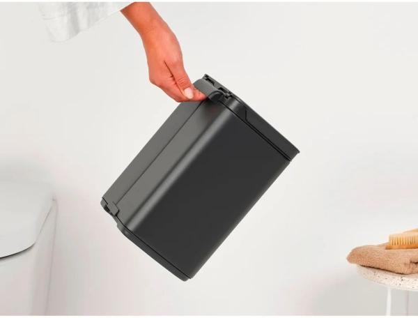 Мусорное ведро Brabantia Bo 233708 4 л, минерально-графитовое