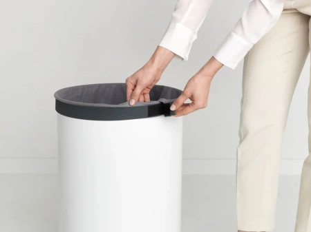 корзина для белья brabantia 304880 белая