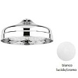 Верхний душ, диаметр 300 bianco lucido/cromo Cezares CZR-SP7-30-BLC