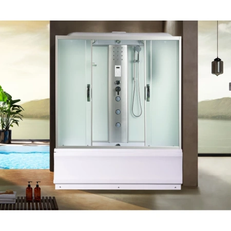 душевой бокс river sena 170x70х50 мт 10000001806+10000001808 с поддоном