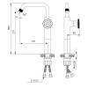 смеситель для раковины iddis grange grablr1i01
