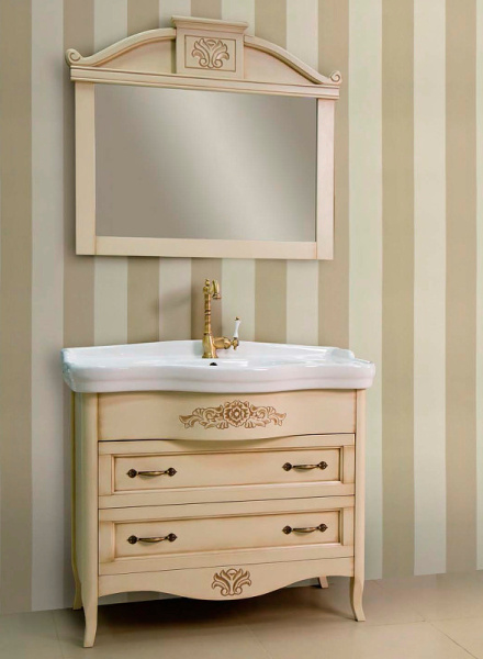 зеркало belbagno primavera bb45s/pba bianco antico