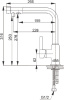 смеситель для кухни raiber rf6702 белый