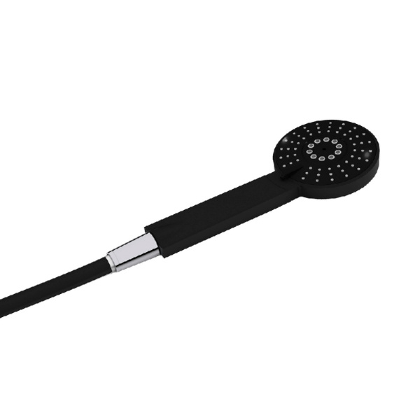 душевая кабина black&white galaxy 8001900 с гидромассажем профиль черный задняя стенка белая