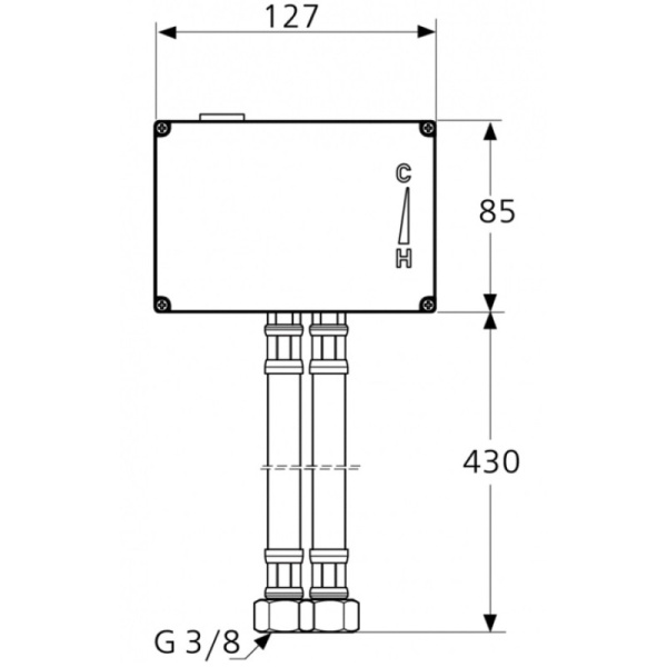 внутренняя часть ideal standard built-in a3813nu