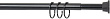 Карниз для ванны Grekon 1211-220BLK черный