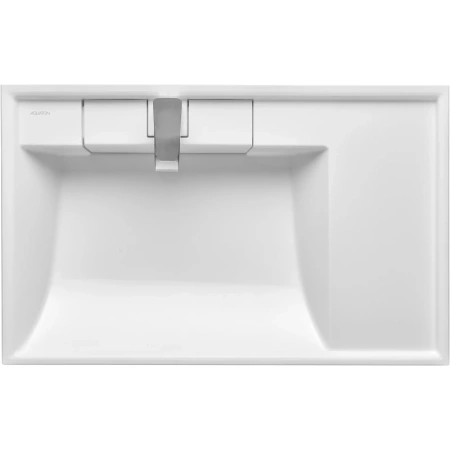 раковина над стиральной машиной 80x50 см акватон рейн 1a72113krw010