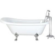 Акриловая ванна Cerutti SPA Classic 157x74 CT9323 без гидромассажа