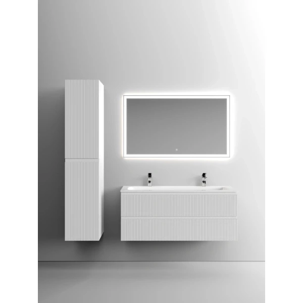тумба под раковину sancos snob t 120 snt120w подвесная bianco