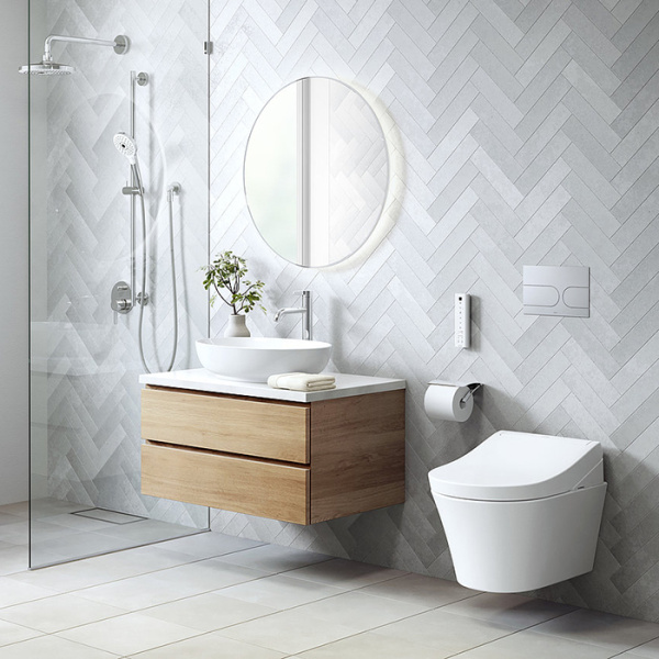 крышка-биде toto washlet rg lite tcf34170geu, цвет белый