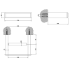 держатель туалетной бумаги gessi eleganza 46455#031