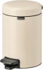 мусорное ведро brabantia newicon 149887 3 л, бежевое