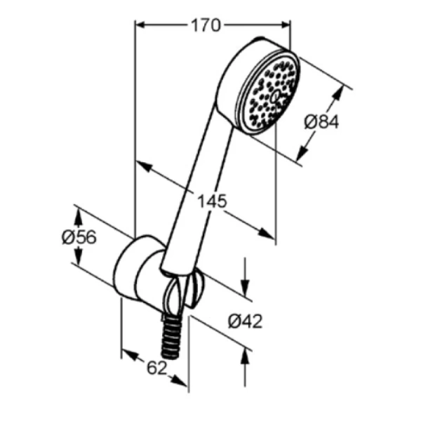 душевой набор kludi zenta 1s 6066091-00