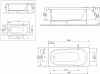фронтальная панель для ванны am.pm joy/spirit 170 w85a-170-070w-p белая