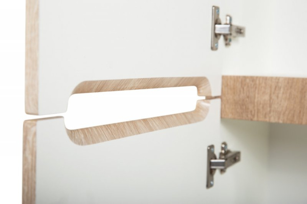 шкаф пенал belbagno etna 40 r подвесной белый/bianco lucido