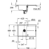 кухонная мойка grohe k400 черный 31639ap0