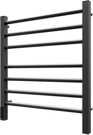 полотенцесушитель point веста pn70756gr электрический, 50x60 см, графит