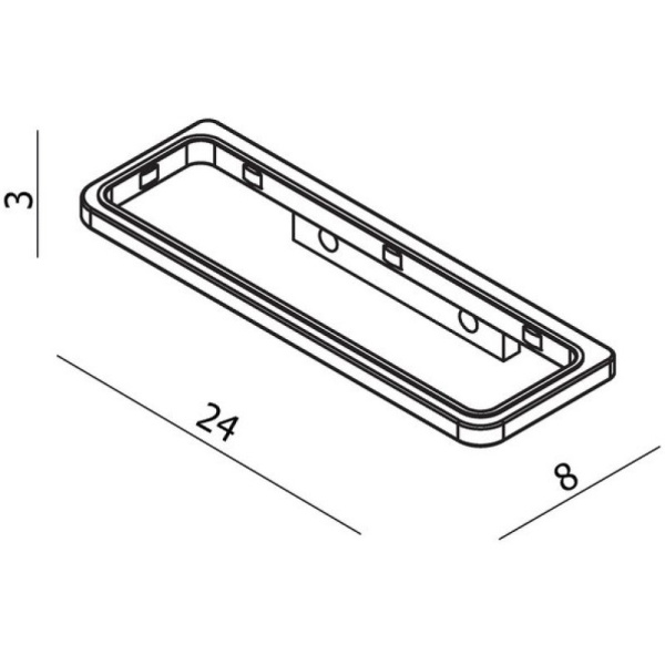 Держатель тройной Langberger Melvin 32020A-01-00