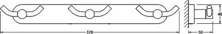 крючок artwelle harmonie har 009