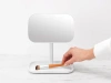 косметическое зеркало brabantia renew 280726 без подсветки, поворотное, белое