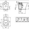 унитаз приставной ideal standard connect air e004201 без сиденья