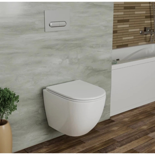 унитаз d&k matrix dt1396016 подвесной с сиденьем микролифт