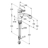 смеситель для кухни kludi mx 399450562