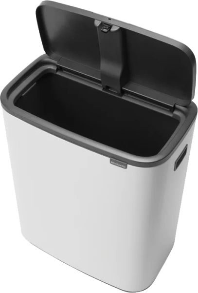 Мусорное ведро Brabantia Bo Touch Bin 223006 60 л, белое