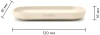 мыльница brabantia renew 223389 бежевая