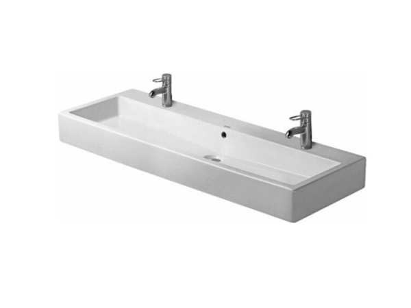 Раковина накладная/подвесная 120 см Duravit Vero 0454120026