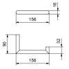 держатель туалетной бумаги fantini young 96 p9 7645 цвет: matt copper pvd