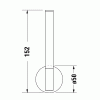 держатель туалетной бумаги duravit starck t 0099394600