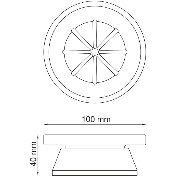 Мыльница WasserKRAFT Donau K-2429 цвет хром