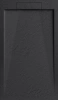 душевой поддон из искусственного камня esbano luxe esp-lx108b 100x80 esplx 108b черный матовый