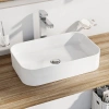 раковина-чаша ravak ceramic r slim 55 см xjx01155002, белая