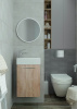 раковина накладная bocchi milano 37 l 1418-001-0126 белая