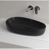 раковина накладная 65 см villeroy & boch antao 4a7465r7, ceramicplus, цвет pure black