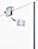 душевой уголок ravak smartline smsrv4 90х90 1sv77a00z1 transparent, профиль хром