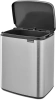мусорное ведро brabantia bo 230486 12 л, матовая сталь