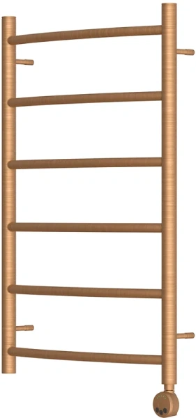 полотенцесушитель point афина pn04158bre электрический, 50x80 см, бронза