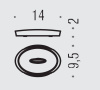 мыльница colombo design plus w4940.om