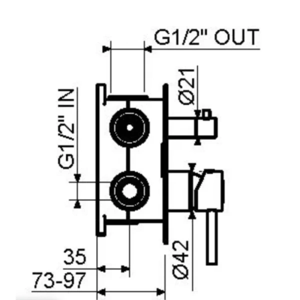 скрытая часть plumberia selection ixo int9036
