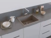 мойка кухонная omoikiri tedori 57 бежевая