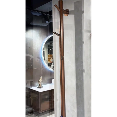 полотенцесушитель электрический boheme oak 724-50-cb 1500x50, медь матовая