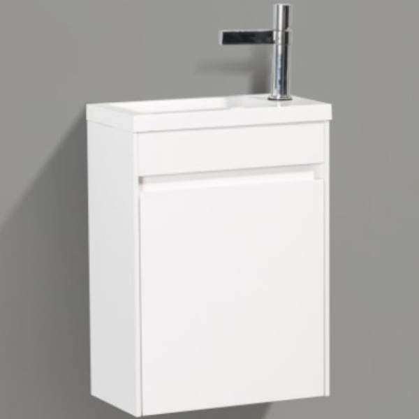 тумба под раковину belbagno pietra mini 40 pietra mini-400-1a-so-bl-l подвесная bianco lucido