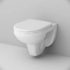 унитаз damixa jupiter dx77c1738sc подвесной, крышка-сиденье микролифт, цвет белый