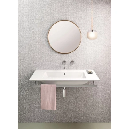 раковина gsi pura 8844111 подвесная, 100x50 см, bianco lucido (белый глянец)