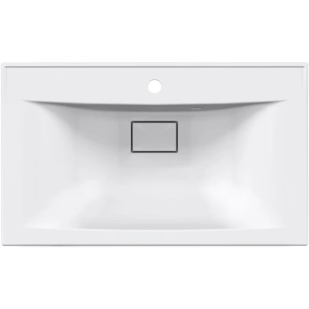 раковина vincea vcb-3m750w 75х45 см, белая